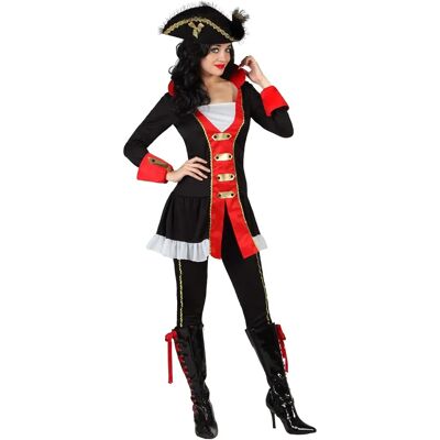 BigBuy Vuxen Flerfärgad Piratkostym - 3 Delar - XS/S BigBuy Vuxen Flerfärgad Piratkostym - 3 Delar - XS/S