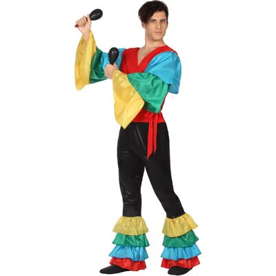 Costume de Carnaval Multicolore Bigbuy M/L - Publicité Costume de Carnaval Multicolore Bigbuy M/L - Publicité