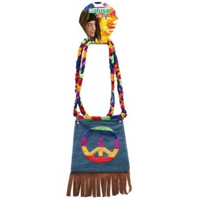 BigBuy Hippie Tas - 60s Kleurrijk Accessoire BigBuy Hippie Tas - 60s Kleurrijk Accessoire