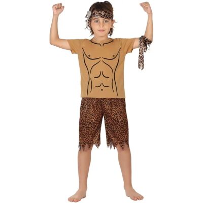 Costume Uomo della Giungla BigBuy - 4 Pezzi per Bambini 5-6 Anni Costume Uomo della Giungla BigBuy - 4 Pezzi per Bambini 5-6 Anni