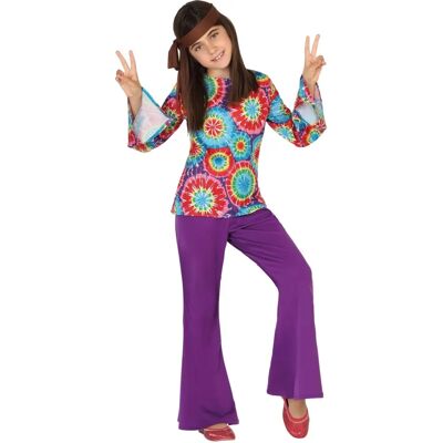 Costume hippie per bambini - Th3 Party, 3 pezzi Costume hippie per bambini - Th3 Party, 3 pezzi