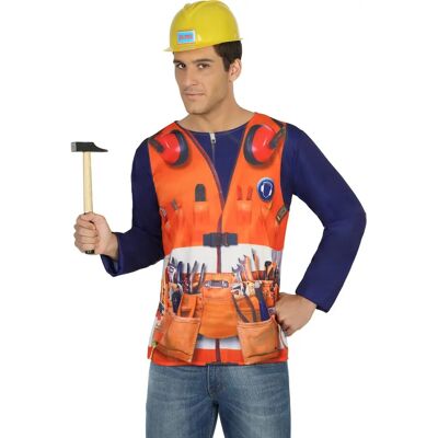 BigBuy Narancssárga M/L Férfi Póló - Karnevál BigBuy Narancssárga M/L Férfi Póló - Karnevál