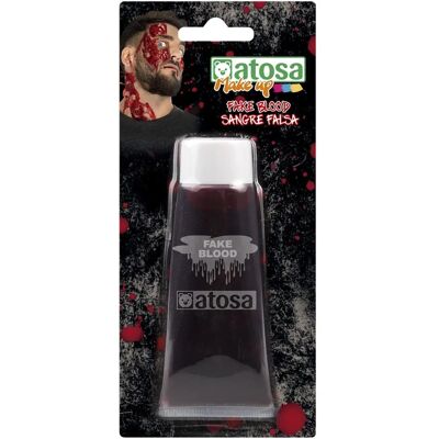 Jadeo Tube de Sang Factice 100 ml Halloween - Sang Foncé - Publicité Jadeo Tube de Sang Factice 100 ml Halloween - Sang Foncé - Publicité