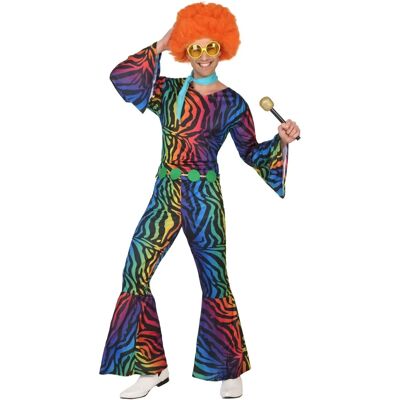 Costume Multicolore Th3 Party - 3 Pezzi per Adulti Costume Multicolore Th3 Party - 3 Pezzi per Adulti
