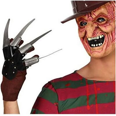 Gants de Carnaval Brun Halloween - Gant - Publicité Gants de Carnaval Brun Halloween - Gant - Publicité