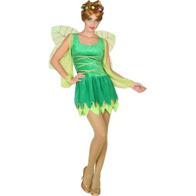 Costume BigBuy Th3 Party Verde - Costume, 2 Pezzi, Poliestere, +14 Anni Costume BigBuy Th3 Party Verde - Costume, 2 Pezzi, Poliestere, +14 Anni
