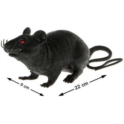 Décoration de Rat de Carnaval BigBuy - Accessoire Halloween Décoration de Rat de Carnaval BigBuy - Accessoire Halloween