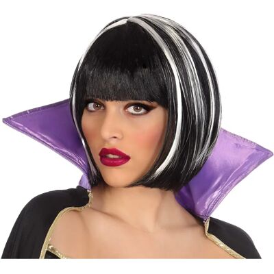 BigBuy Biało Dwukolorowa Wampir Peruka - Peruka BigBuy Biało Dwukolorowa Wampir Peruka - Peruka