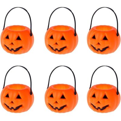 BigBuy Kürbisse 6 Stück Halloween - Dekorationen BigBuy Kürbisse 6 Stück Halloween - Dekorationen