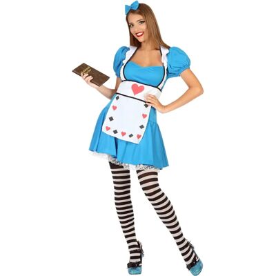 BigBuy Färgglad Alice Kostym för Vuxna XL - Kostym BigBuy Färgglad Alice Kostym för Vuxna XL - Kostym