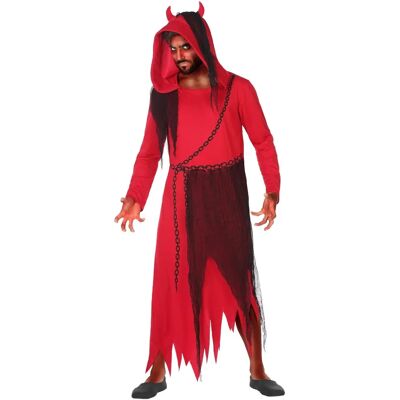 DISFRAZZES Costume Homme Chaînes Rouges XL - Costumes DISFRAZZES Costume Homme Chaînes Rouges XL - Costumes