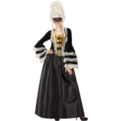 Costume Veneziano Nero BigBuy per Adulti - Costume Costume Veneziano Nero BigBuy per Adulti - Costume