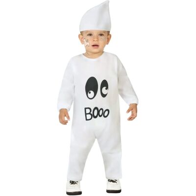 BigBuy Baby-Geist Kostüm - 2 Stück für 6-12 Monate BigBuy Baby-Geist Kostüm - 2 Stück für 6-12 Monate