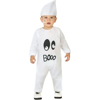 BigBuy Weißes Baby-Kostüm - 2-teilig für 12-24 Monate BigBuy Weißes Baby-Kostüm - 2-teilig für 12-24 Monate