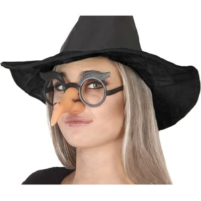BigBuy Heksen Grijs Meerkleurig Halloween - Accessoire BigBuy Heksen Grijs Meerkleurig Halloween - Accessoire