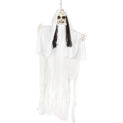 BigBuy Ghost pendant - Light White - Halloween decoration BigBuy Ghost pendant - Light White - Halloween decoration