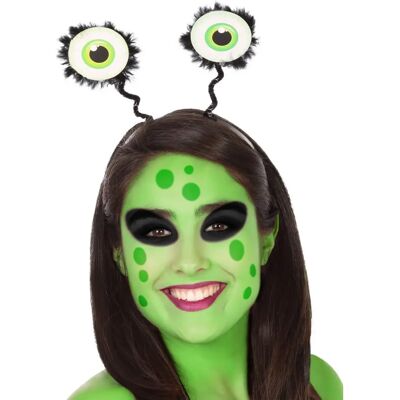 BigBuy Fun Bandeau Alien - Accessoire, Vert, Unisexe BigBuy Fun Bandeau Alien - Accessoire, Vert, Unisexe