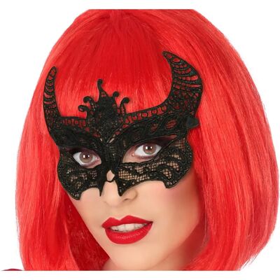 BigBuy Czarna Poliesterowa Opaska na Oczy na Halloween - Akcesorium dla Dorosłych BigBuy Czarna Poliesterowa Opaska na Oczy na Halloween - Akcesorium dla Dorosłych