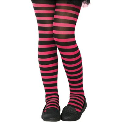 Bas de Stockings Fuchsia Rayés BigBuy - Bas de Disfraz - Publicité Bas de Stockings Fuchsia Rayés BigBuy - Bas de Disfraz - Publicité