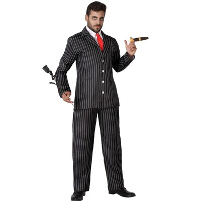 BigBuy Kostüm für Erwachsene Schwarz M/L BigBuy Kostüm für Erwachsene Schwarz M/L