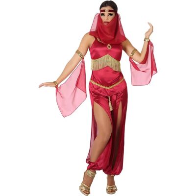 BigBuy Red Costume for Adults - 4 Pieces - Costumes & Accessories BigBuy Red Costume for Adults - 4 Pieces - Costumes & Accessories