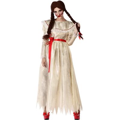 BigBuy White Possessed Girl Costume for Adults - Costumes BigBuy White Possessed Girl Costume for Adults - Costumes
