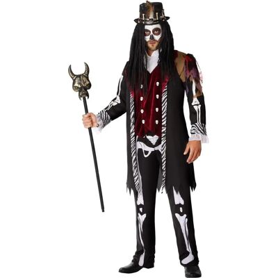 Costume multicolore pour adultes BigBuy - Sorcier vaudou Halloween - Publicité Costume multicolore pour adultes BigBuy - Sorcier vaudou Halloween - Publicité