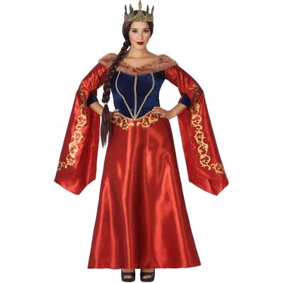 Déguisement de reine médiévale BigBuy - Rouge/navy/bleu - Costumes pour adultes - Publicité Déguisement de reine médiévale BigBuy - Rouge/navy/bleu - Costumes pour adultes - Publicité