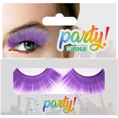 BigBuy Carnival Faux Cils - Violet BigBuy Carnival Faux Cils - Violet