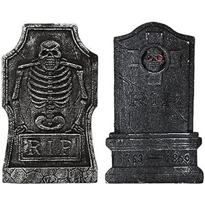 BigBuy Carnival Lapide - 50x30cm Decorazione Halloween BigBuy Carnival Lapide - 50x30cm Decorazione Halloween