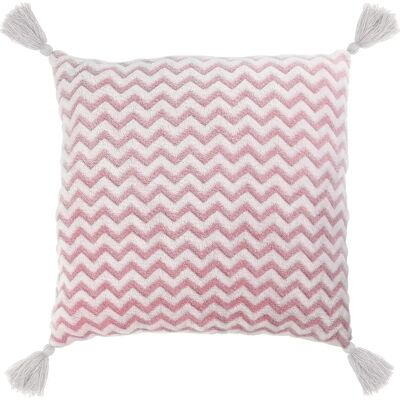 Cuscino Zig-Zag Rosa BigBuy - 40x40 cm Decorazione Casa Cuscino Zig-Zag Rosa BigBuy - 40x40 cm Decorazione Casa