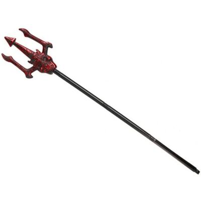 Trident de Carnaval BigBuy - 117524 - Rouge Noir - 108 cm Trident de Carnaval BigBuy - 117524 - Rouge Noir - 108 cm