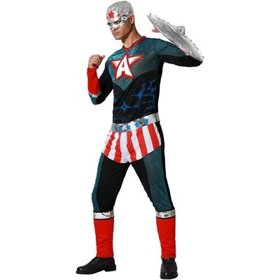 Costume Capitano Americano XXL di BigBuy - Costumi per adulti Costume Capitano Americano XXL di BigBuy - Costumi per adulti