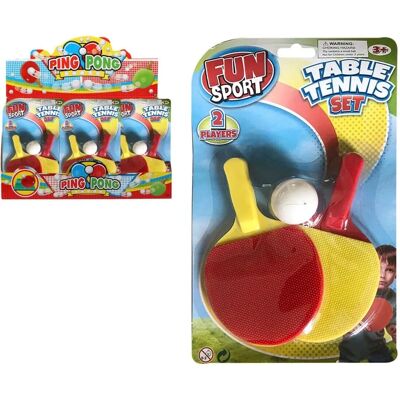 BigBuy Sport Racquet Set - Children, Multicolour, 25 x 15 cm BigBuy Sport Racquet Set - Children, Multicolour, 25 x 15 cm