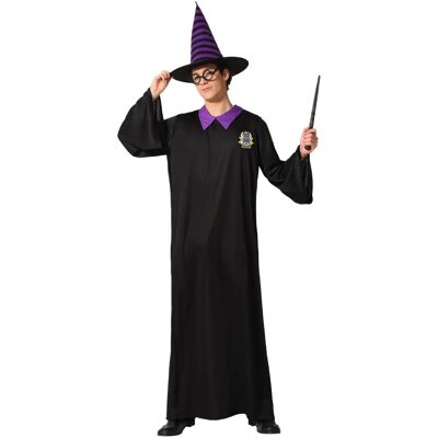 Costume Fantasy Nero BigBuy per Adulti (2 Pezzi) Costume Fantasy Nero BigBuy per Adulti (2 Pezzi)