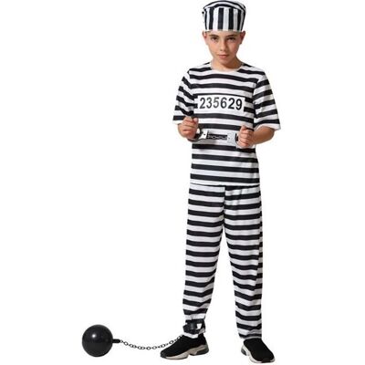 Disfraz de Prisionero Atosa - 3-4 Años - Disfraces para niños Disfraz de Prisionero Atosa - 3-4 Años - Disfraces para niños
