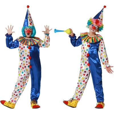 Déguisement de Clown pour Enfants 7-9 - Déguisement - Publicité Déguisement de Clown pour Enfants 7-9 - Déguisement - Publicité