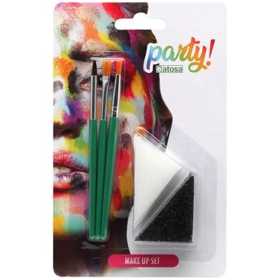Set de Éponges à Maquillage BigBuy Carnival - 5 Pièces Set de Éponges à Maquillage BigBuy Carnival - 5 Pièces