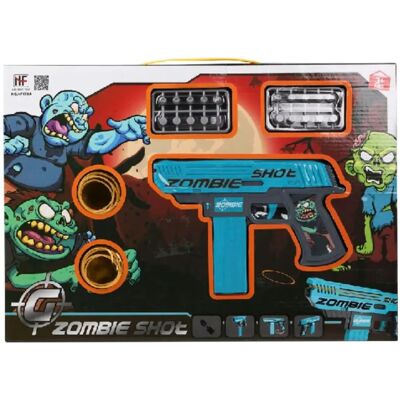 BigBuy Blau Zombie Shot Dart Gun Spielset - Dart Gun Spiel BigBuy Blau Zombie Shot Dart Gun Spielset - Dart Gun Spiel