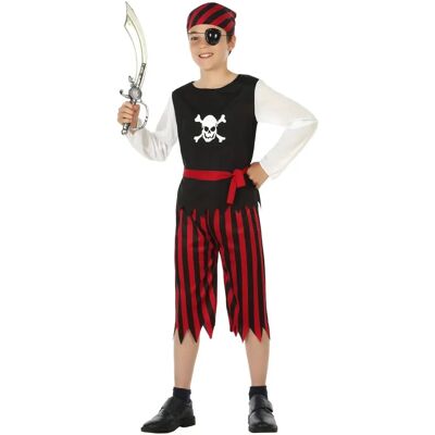 Strój pirata BigBuy dla dzieci - Kolorowy, 4 części, 5-6 lat Strój pirata BigBuy dla dzieci - Kolorowy, 4 części, 5-6 lat