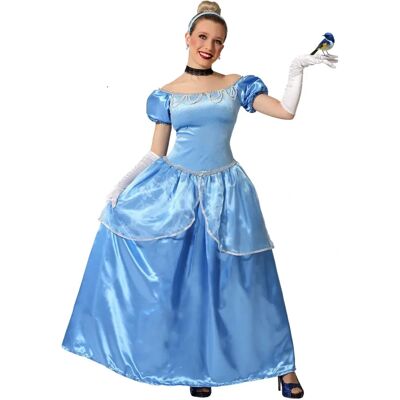 Atosa Prinsessa Blå Vuxen Kostym - Kostym Atosa Prinsessa Blå Vuxen Kostym - Kostym