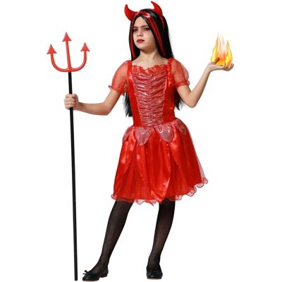 Strój Dziecięcy Demona Czerwonego BigBuy - Kostium Karnawałowy Strój Dziecięcy Demona Czerwonego BigBuy - Kostium Karnawałowy