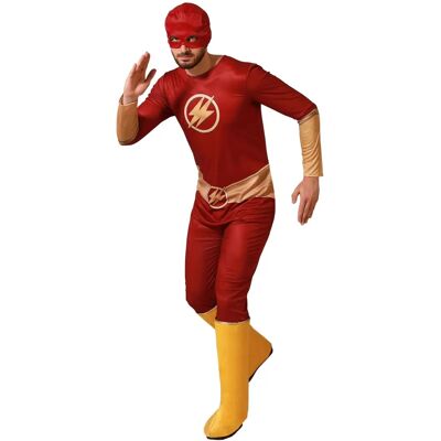 Costume da eroe comico rosso per adulti - 3 varianti Costume da eroe comico rosso per adulti - 3 varianti