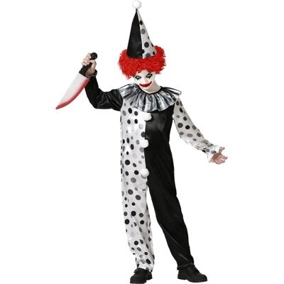 Costume de Clown Gris pour Enfants BigBuy 5-6 Ans Costume de Clown Gris pour Enfants BigBuy 5-6 Ans