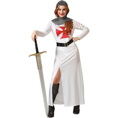 Costume da adulto Cavaliere Bianco delle Crociate BigBuy - Tipo di costume Costume da adulto Cavaliere Bianco delle Crociate BigBuy - Tipo di costume