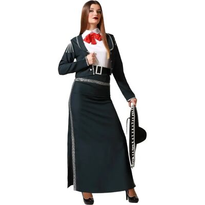 Costume Mariachi per Adulti Nero XL - Costume Costume Mariachi per Adulti Nero XL - Costume