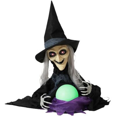 Decorazioni Halloween Strega BigBuy 75x23x50 cm Decorazioni Halloween Strega BigBuy 75x23x50 cm