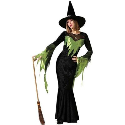 BigBuy Strega Verde Adulti XS/S - Costume BigBuy Strega Verde Adulti XS/S - Costume