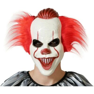 BigBuy Mannen Clown Halloween Masker - Leuk Kostuurobject BigBuy Mannen Clown Halloween Masker - Leuk Kostuurobject