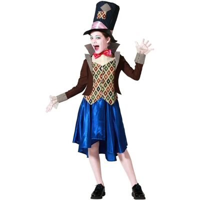 Costume per bambini BigBuy - Crazy Female Milliner - Multicolore - Costume per bambini Costume per bambini BigBuy - Crazy Female Milliner - Multicolore - Costume per bambini